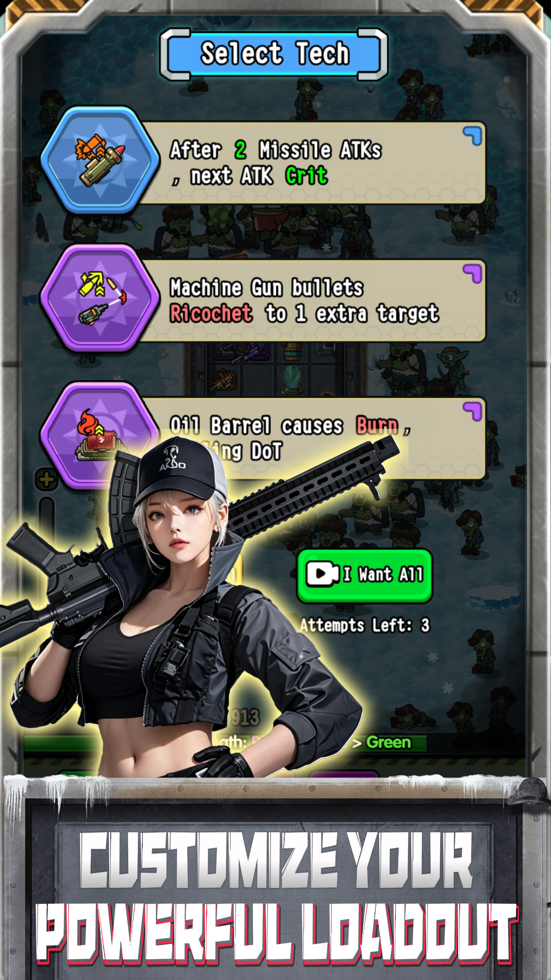 Last City Stand technology selection